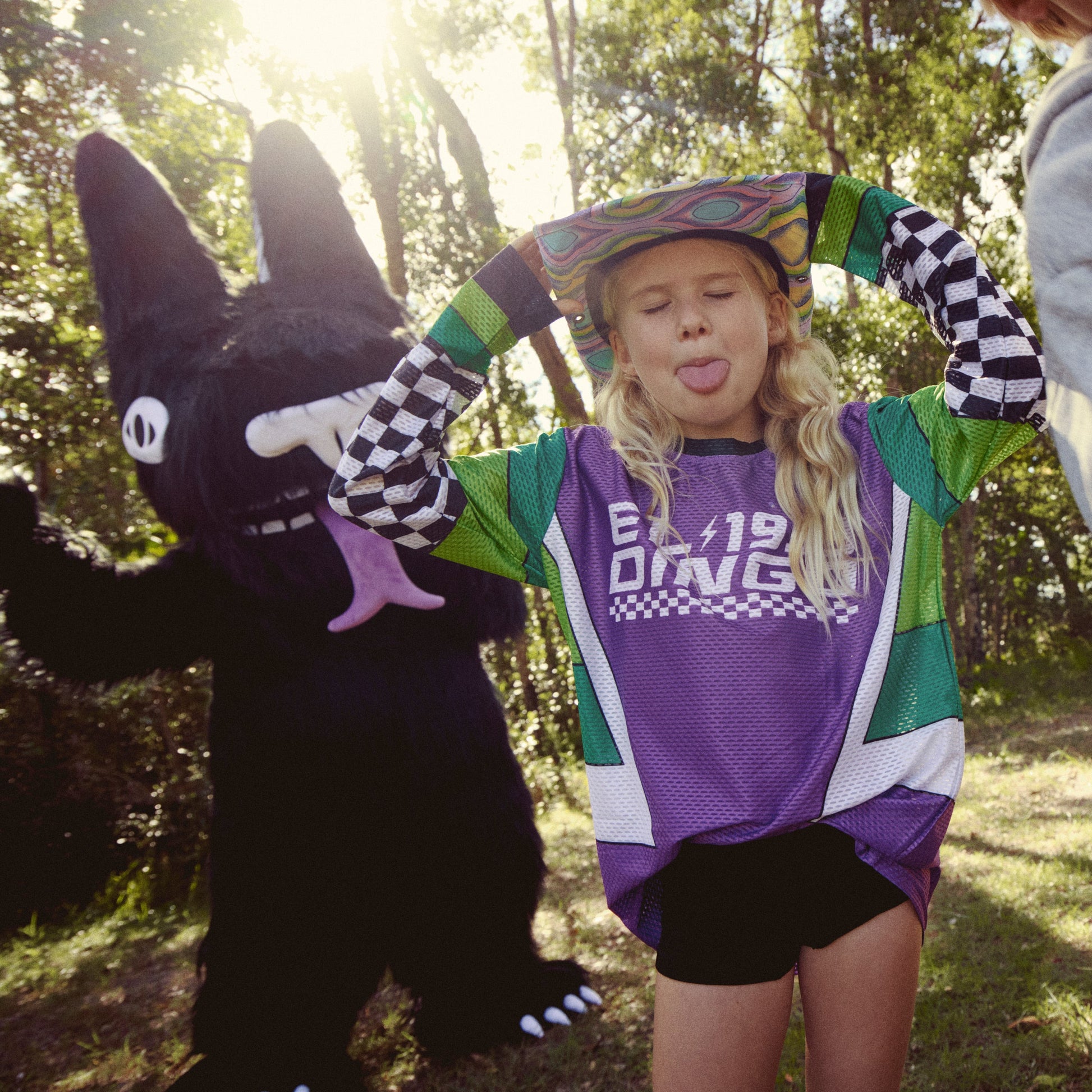 Groms Adventure Jersey - Purple Machine - El Dingo