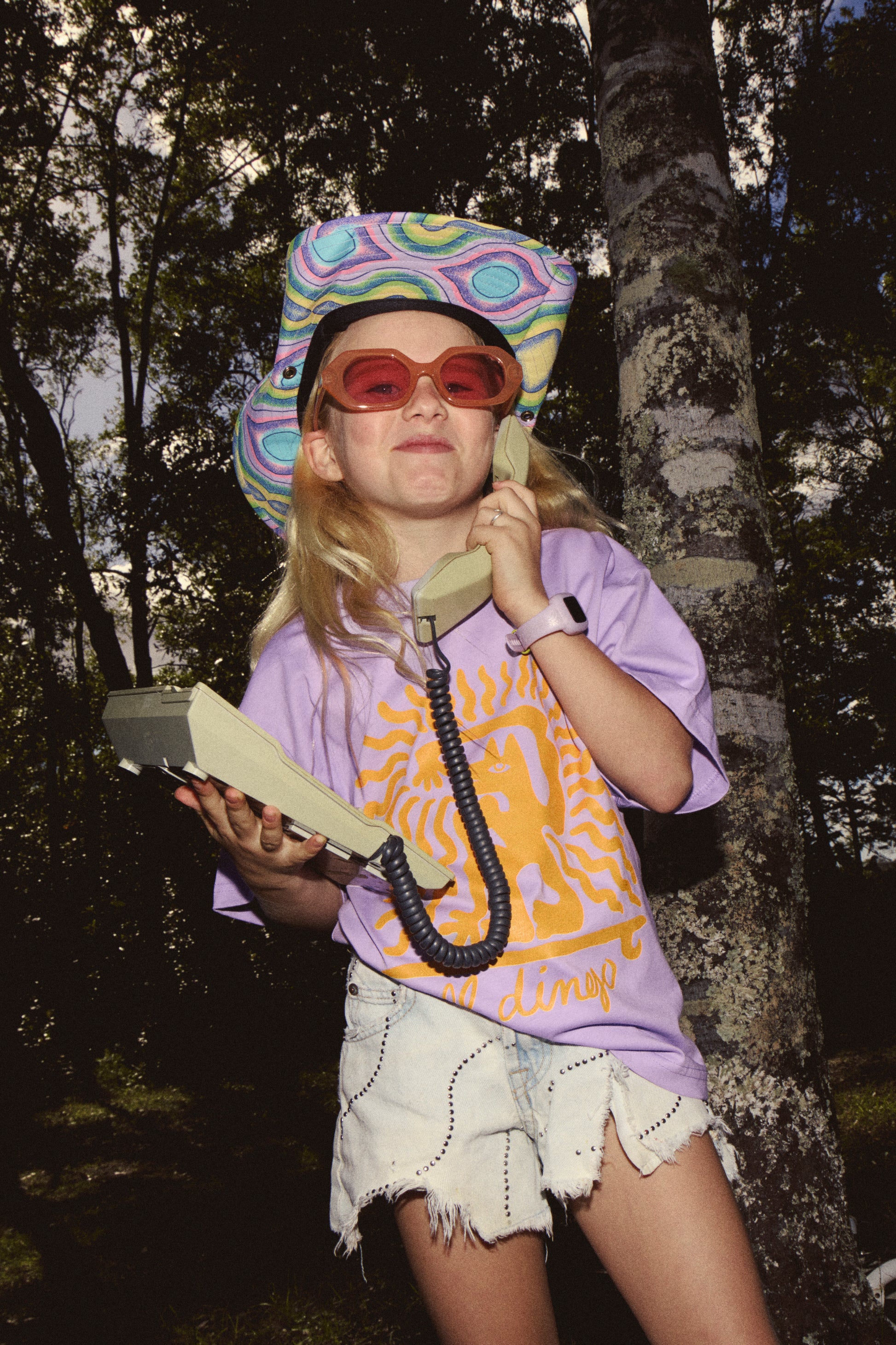 Groms Mr. Dingo Tee - Lilac - El Dingo
