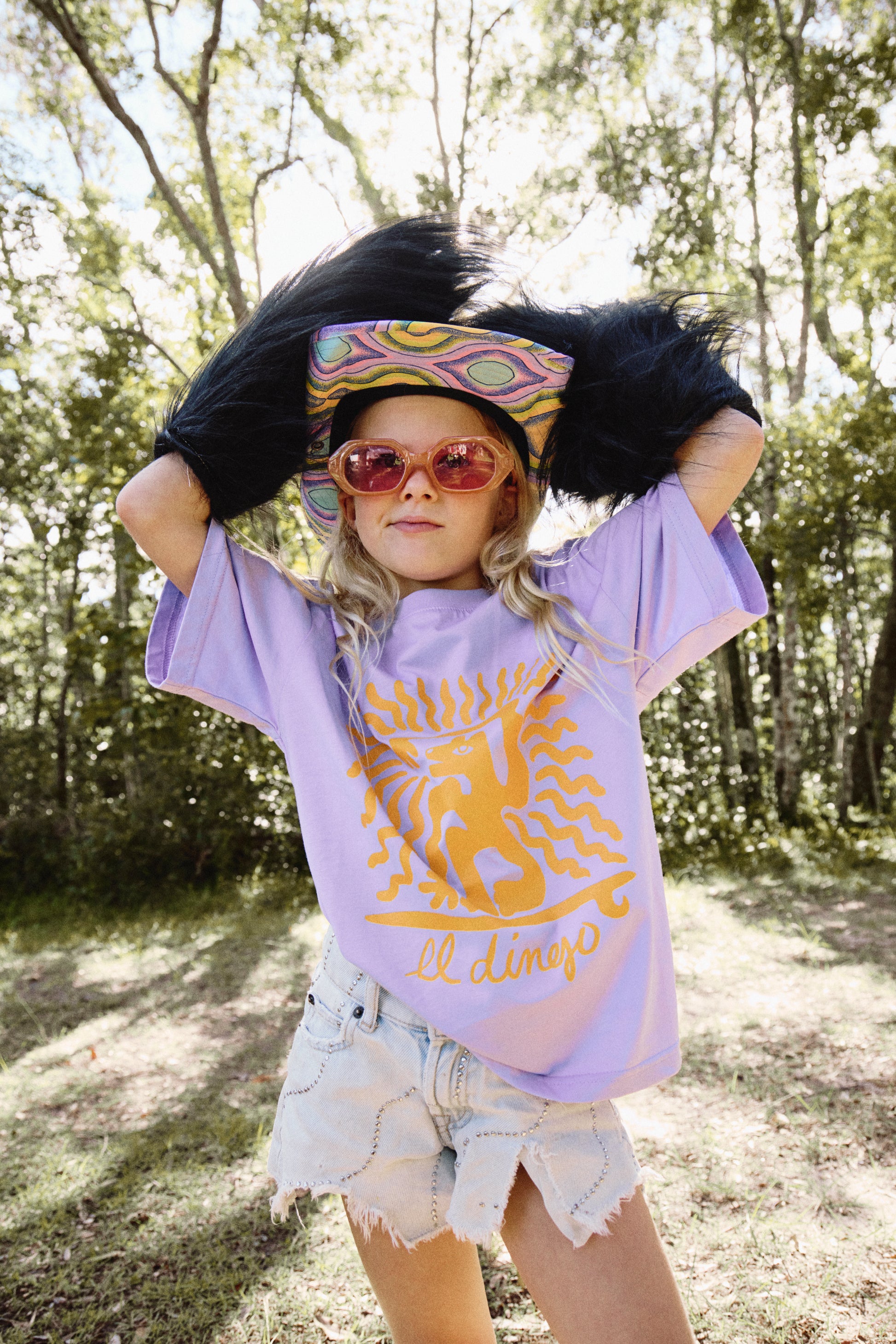 Groms Mr. Dingo Tee - Lilac - El Dingo