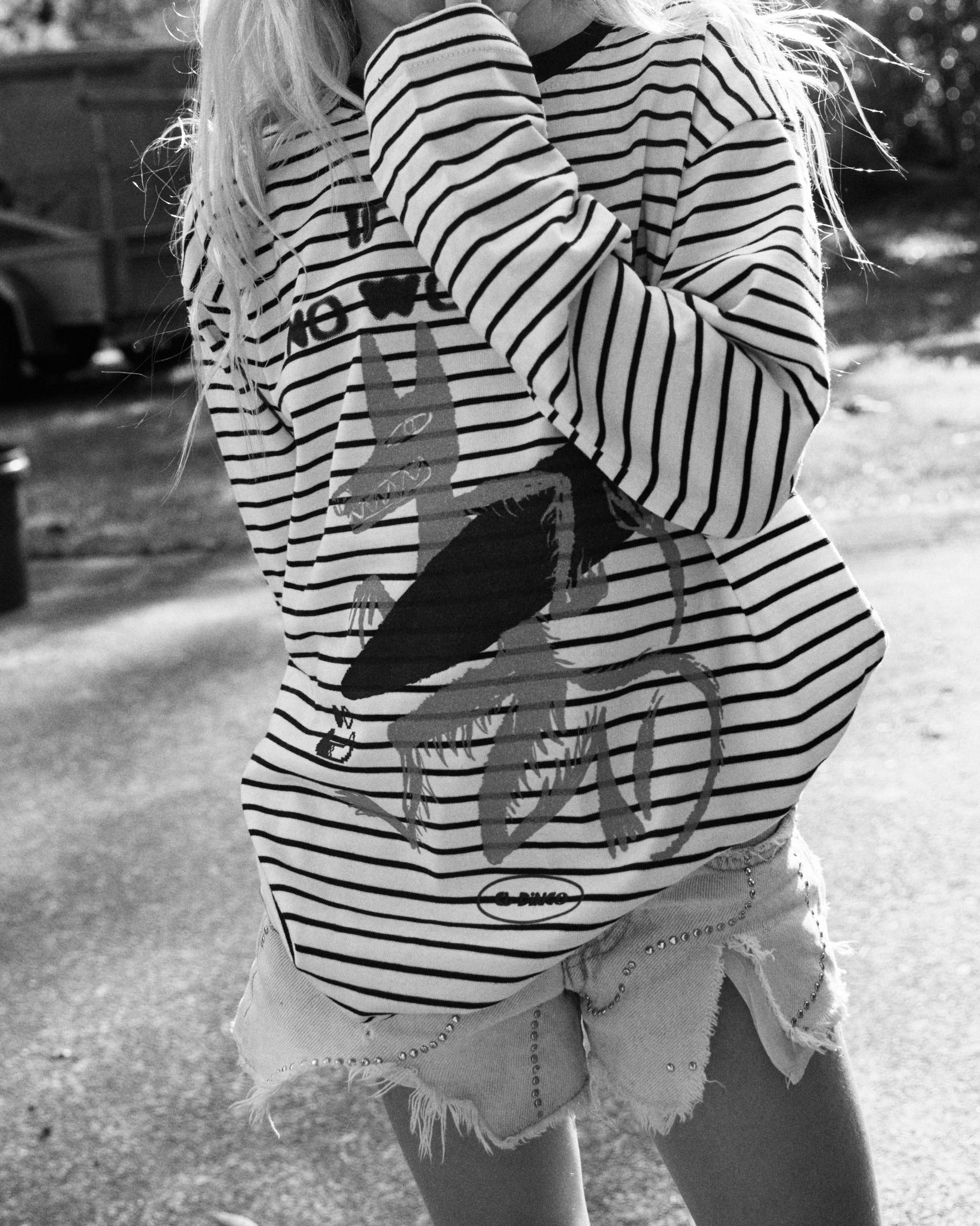 Groms No Worries Kids Stripe Longsleeve - El Dingo