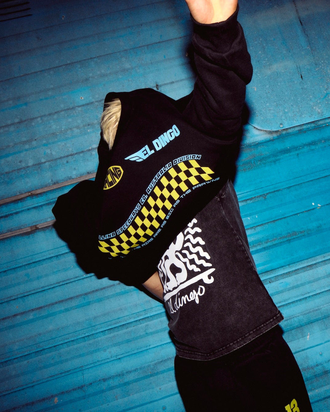 Groms Mr. Dingo Vintage Wash Tee - Black - El Dingo