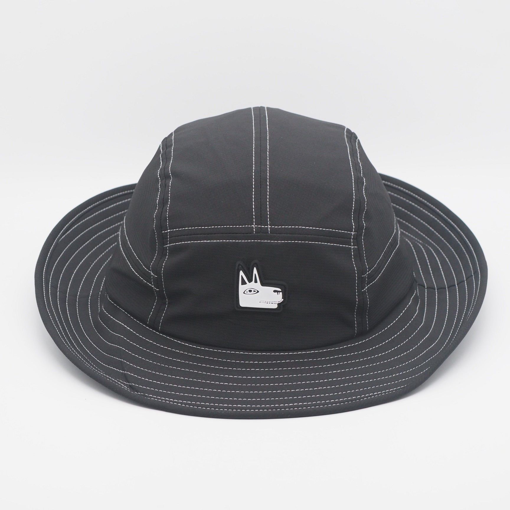 Black Wide Brim Surf Hat UPF 50+