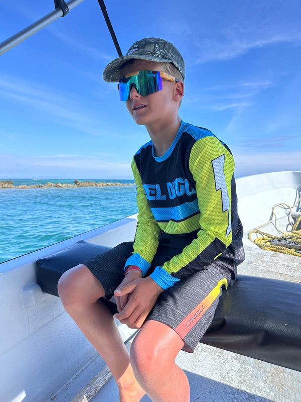 Groms Adventure Jersey UPF 30 | Retro Racer