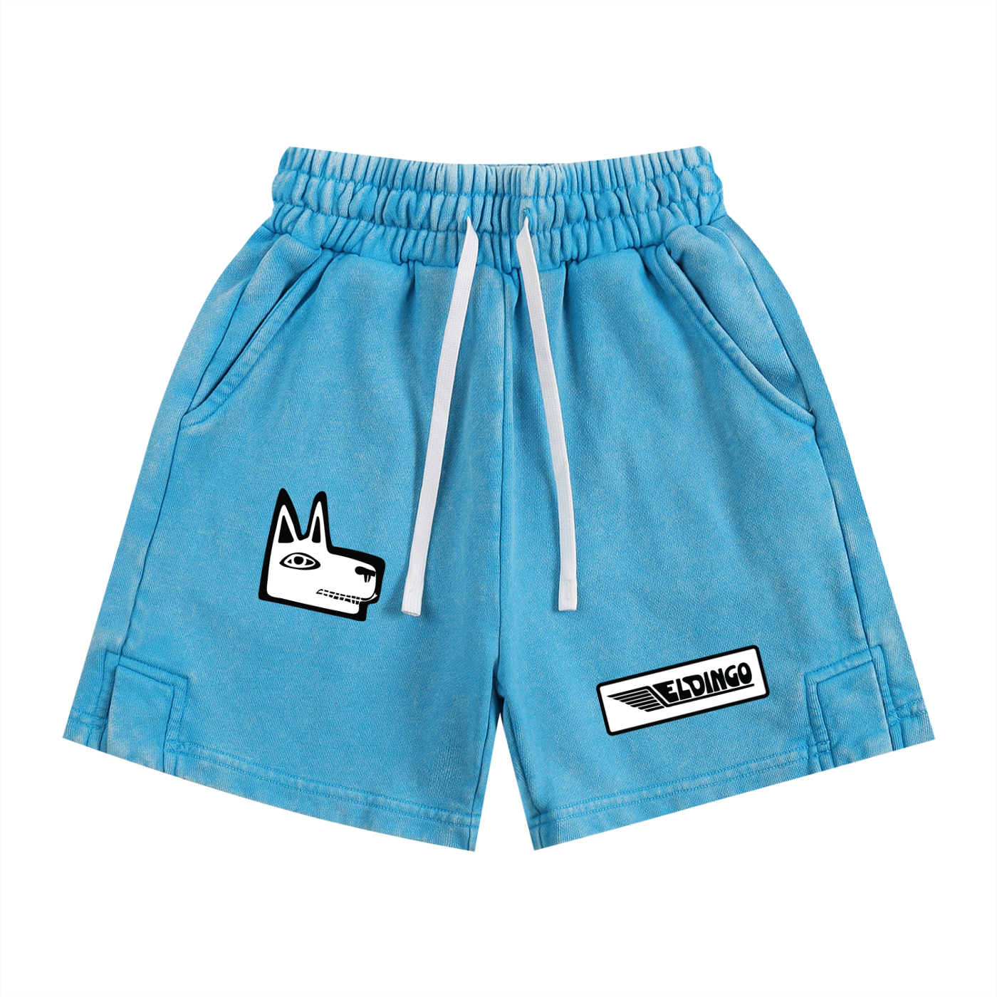 Patch Print Kids Shorts - El Dingo