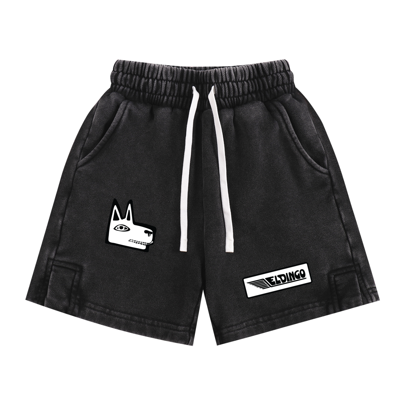 Patch Print Kids Shorts - El Dingo