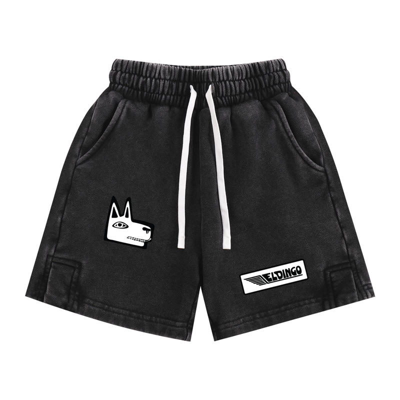Dingo Patch Print Kids Shorts - El Dingo