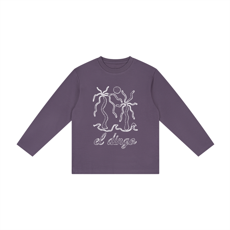 Paradise Kid's Drop Shoulder Long Sleeve T-Shirt - El Dingo