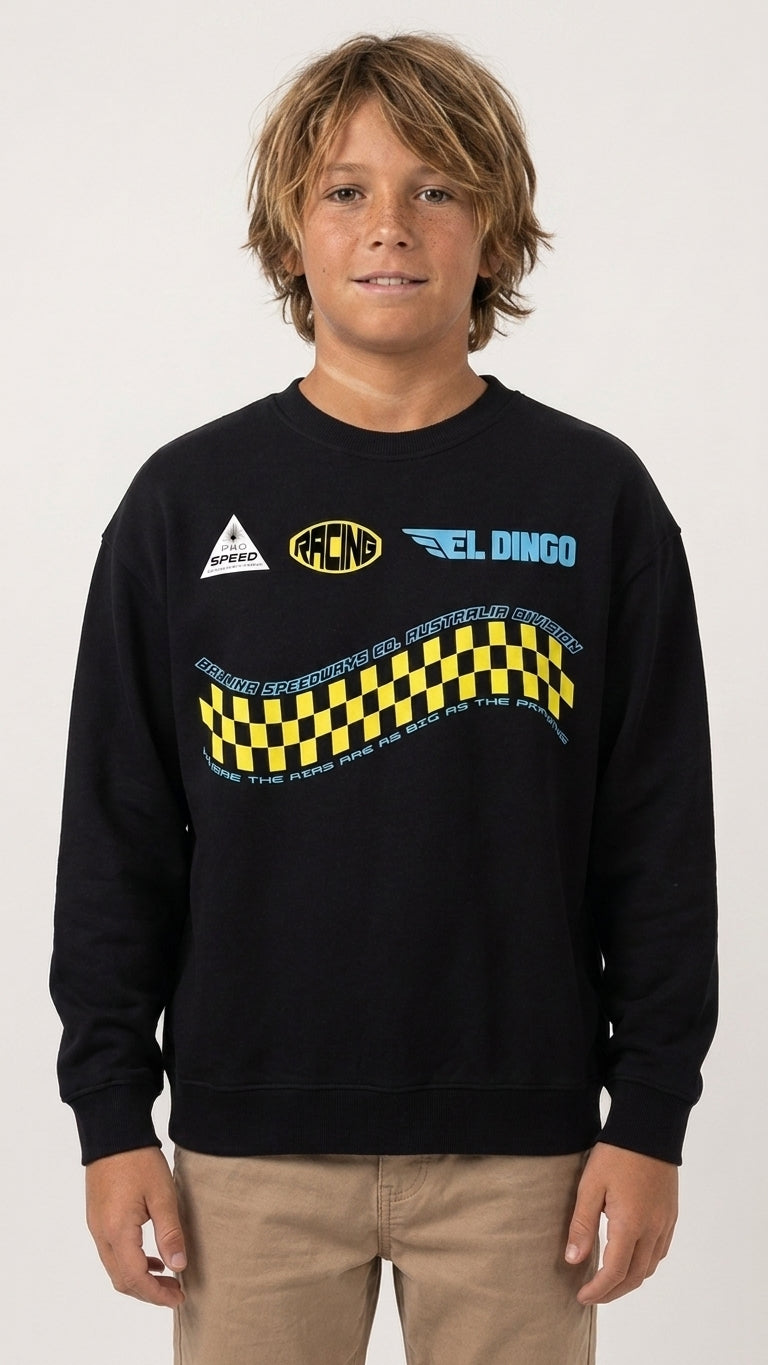 Groms Pit Stop Crewneck - El Dingo
