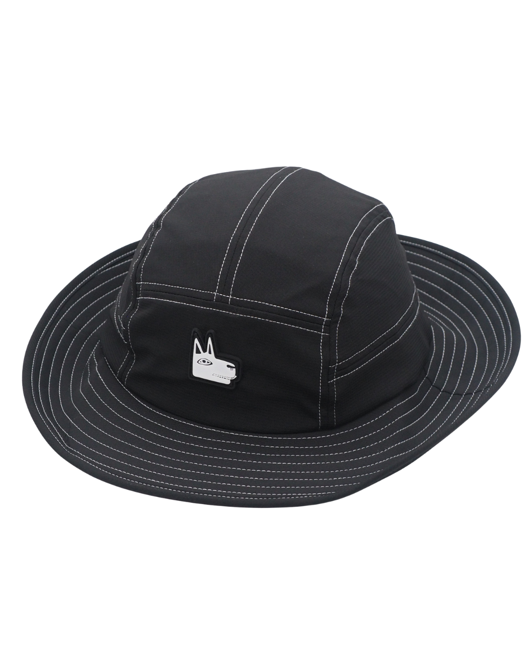Black Wide Brim Surf Hat UPF 50+