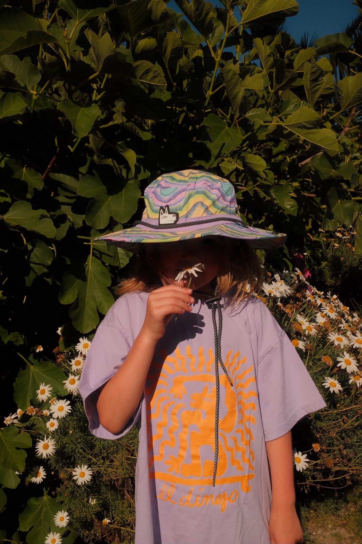 Mr. Dingo Kids Tee - Lilac - El Dingo