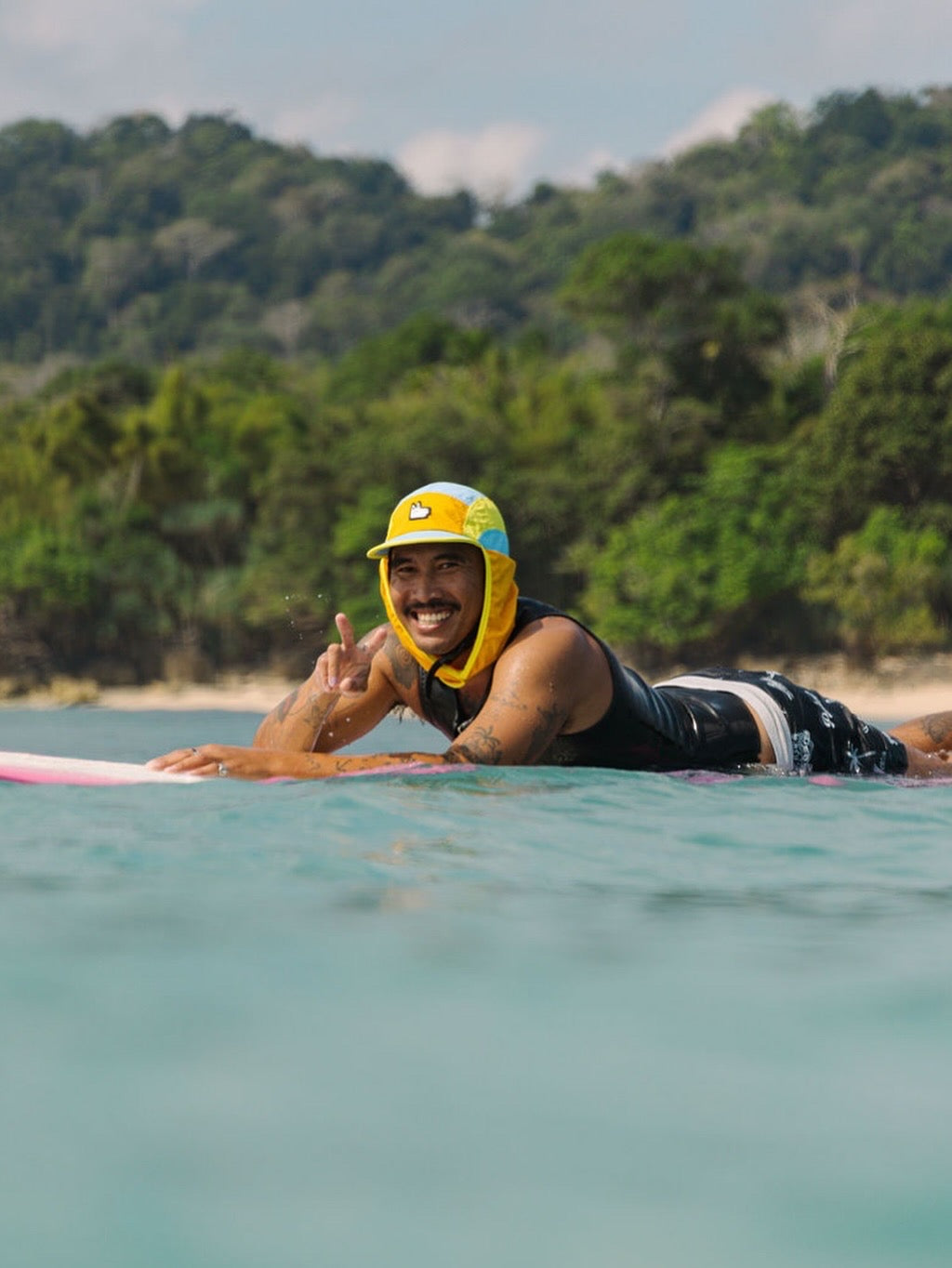 Mum's Pavlova Legionnaire Surf Cap UPF 50+ - El Dingo