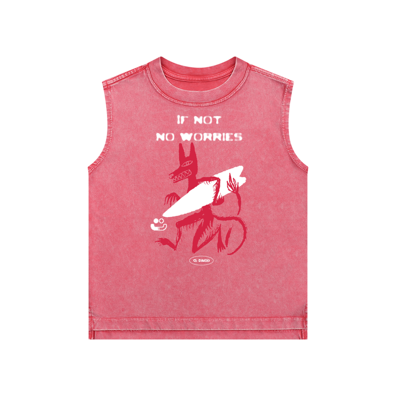 No Worries Kids' Tank Top - El Dingo