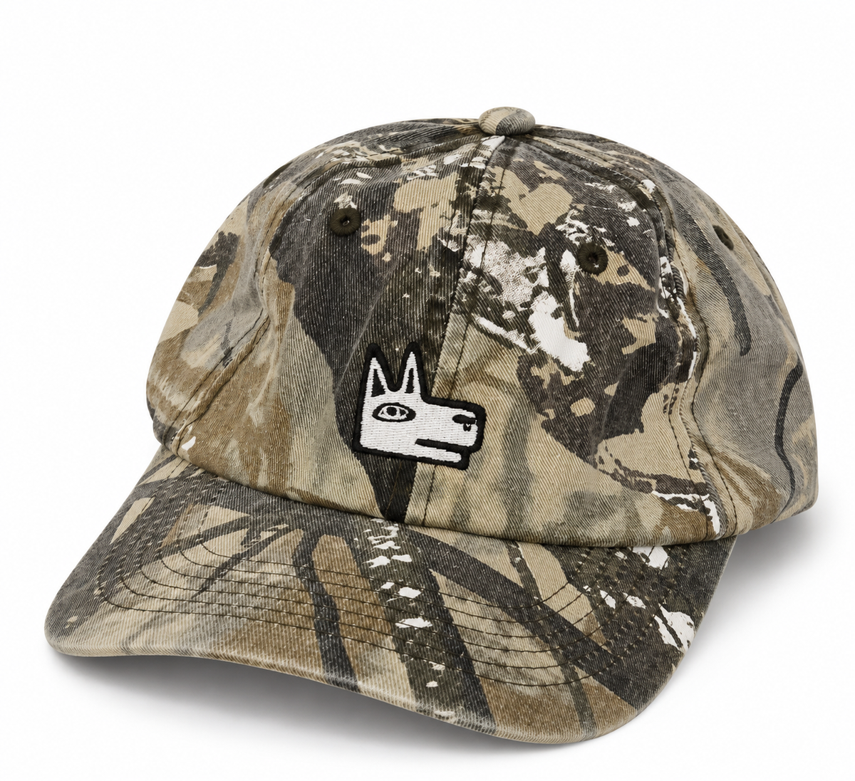El Dingo Dad Cap - Vintage Wash Camo - El Dingo