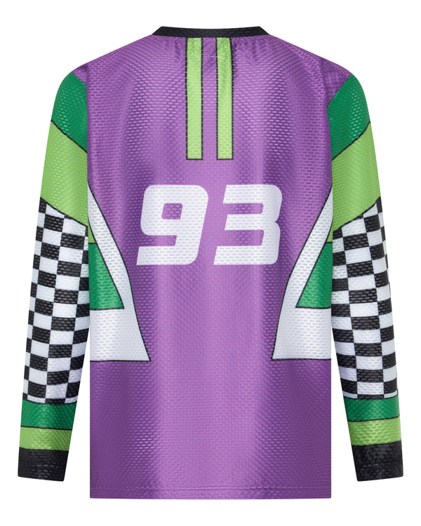 Kids Adventure Jersey - Purple Machine - El Dingo