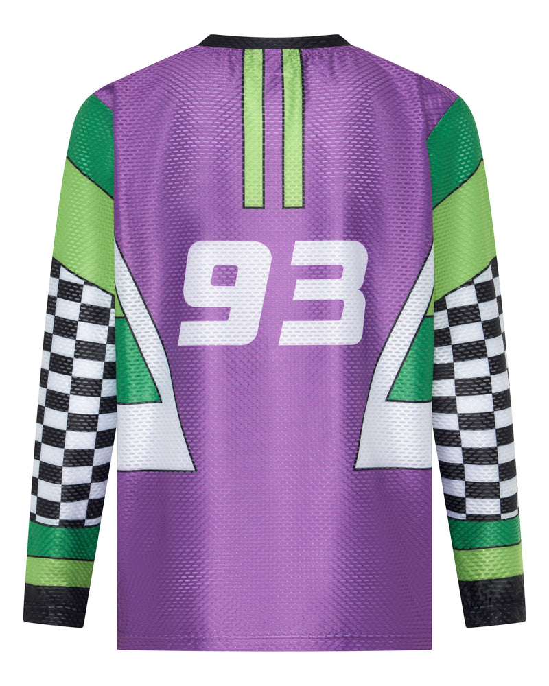 Kids Adventure Jersey - Purple Machine - El Dingo