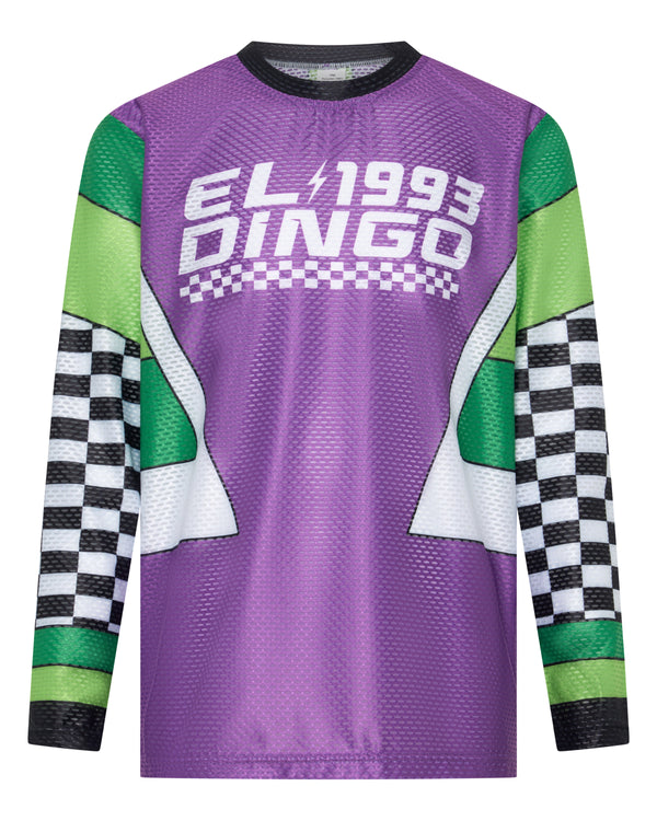 Kids Adventure Jersey - Purple Machine - El Dingo