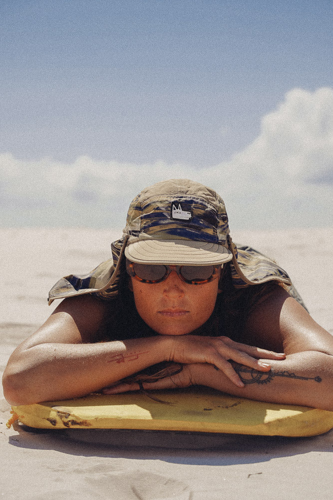 Camo Legionnaire Surf Cap UPF 50+ - El Dingo