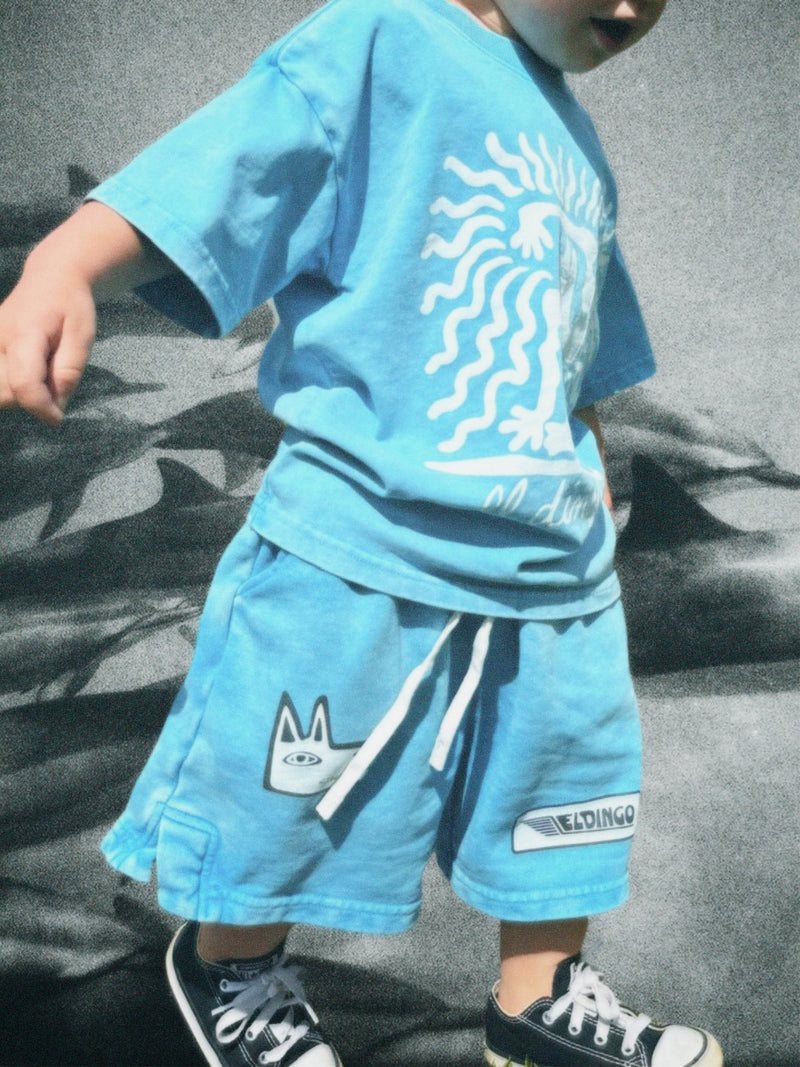Patch Print Kids Shorts - El Dingo