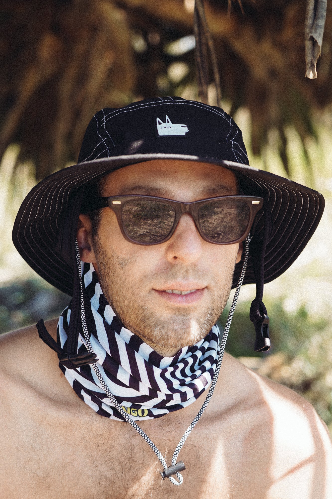 Wave Stripe Neck Gaiter - El Dingo