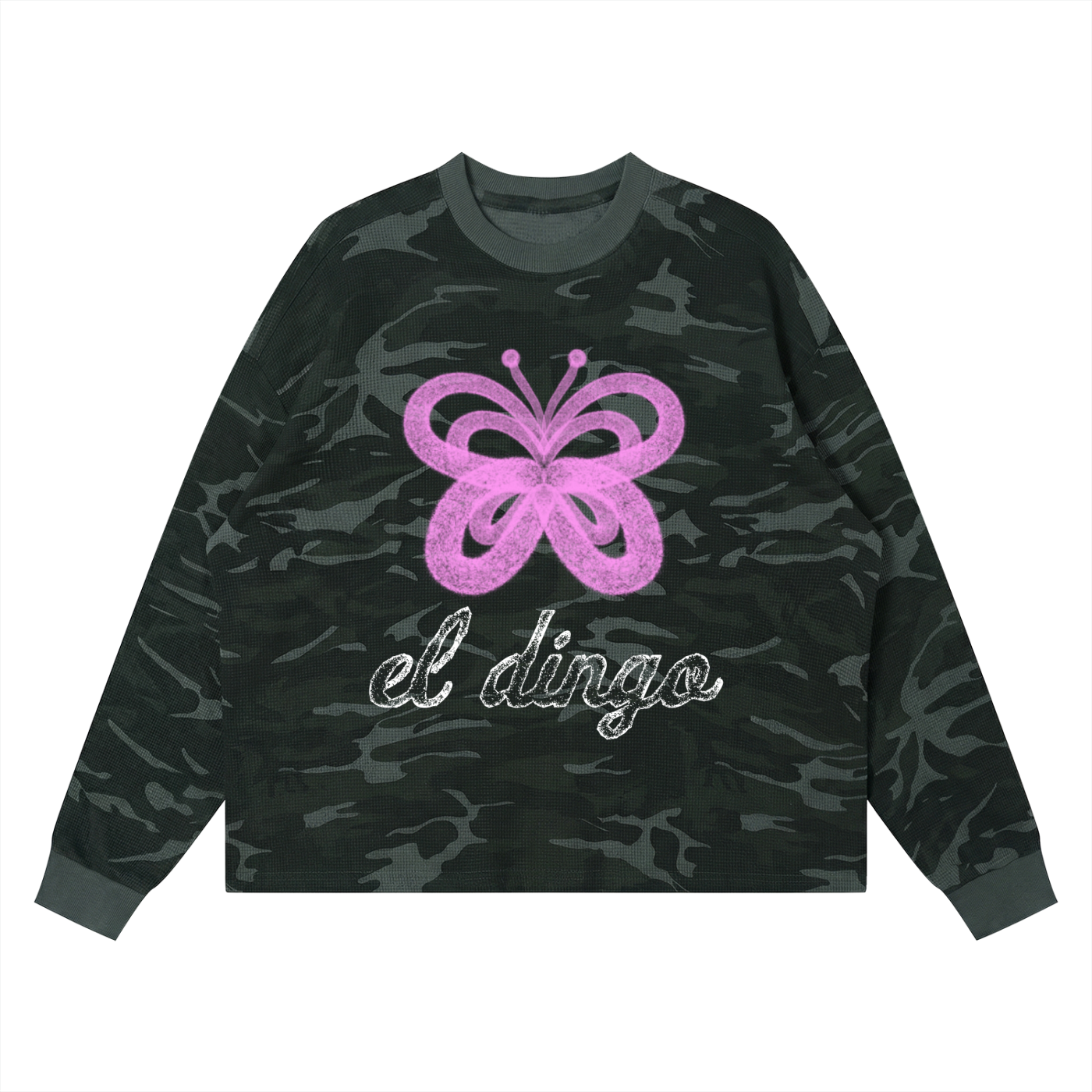 Metamorphosis Waffle Longsleeve Tee - El Dingo