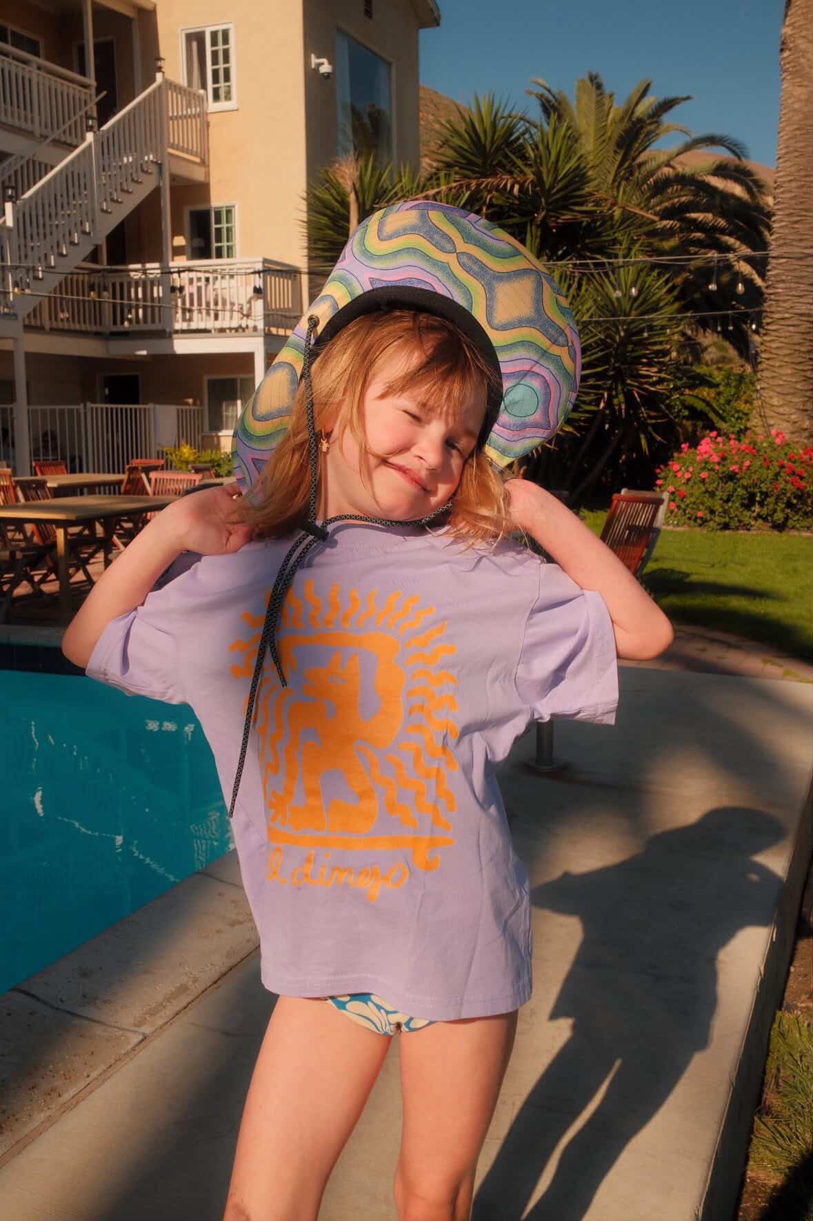 Mr. Dingo Kids Tee - Lilac - El Dingo