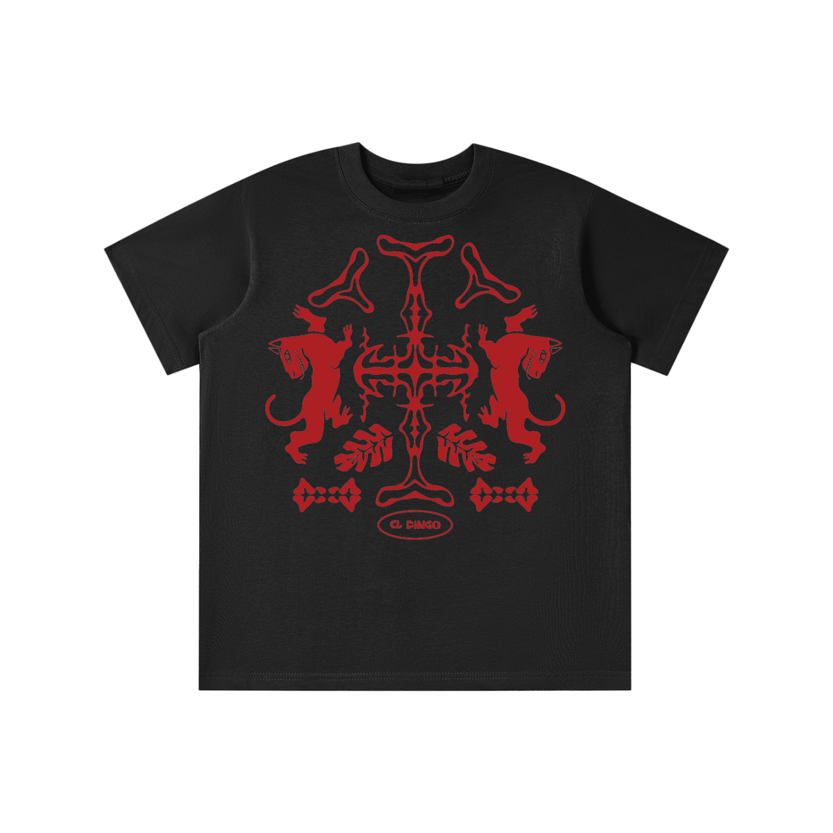 Red Panther Kids' T-shirt - El Dingo