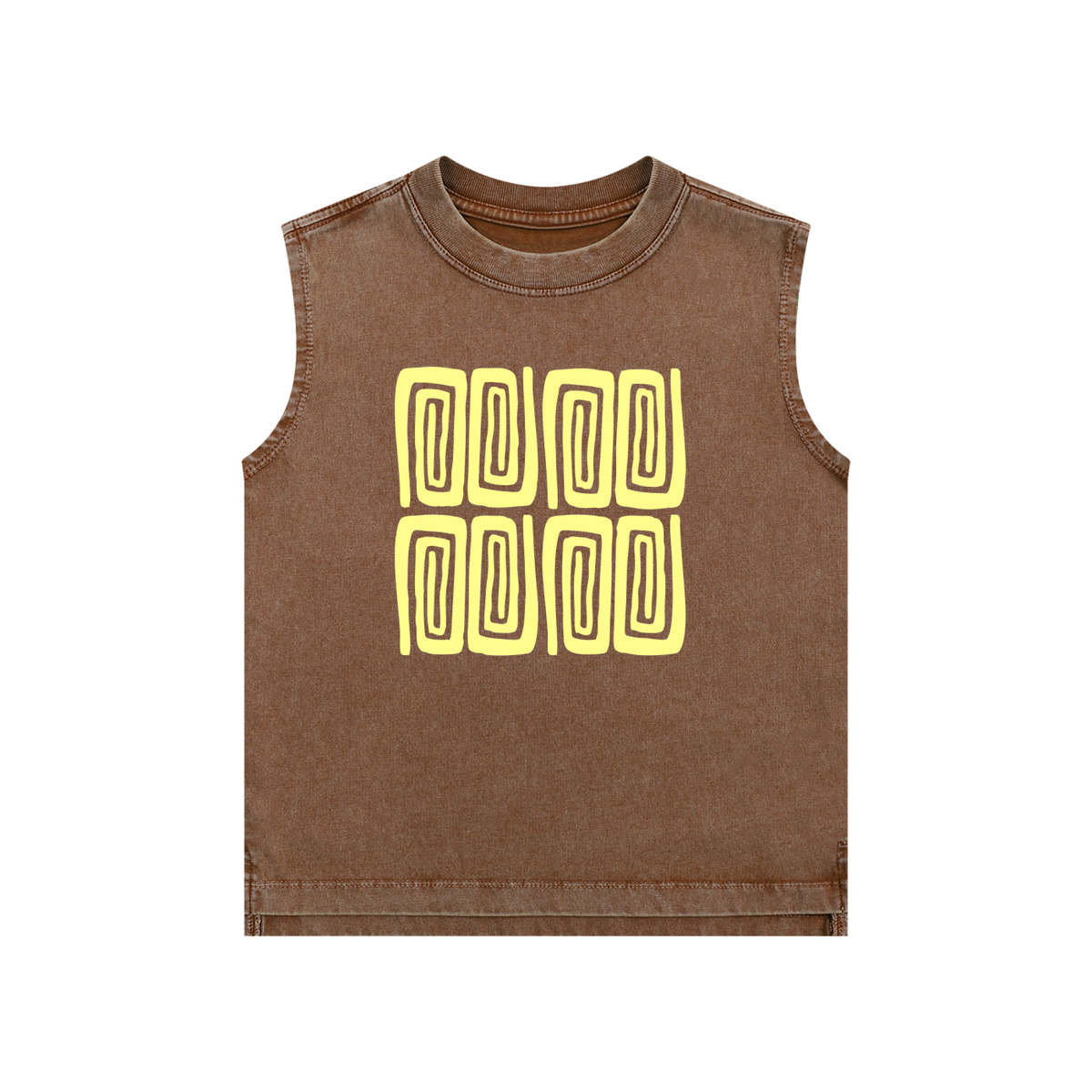Banana Spiral Kids' Tank Top - El Dingo