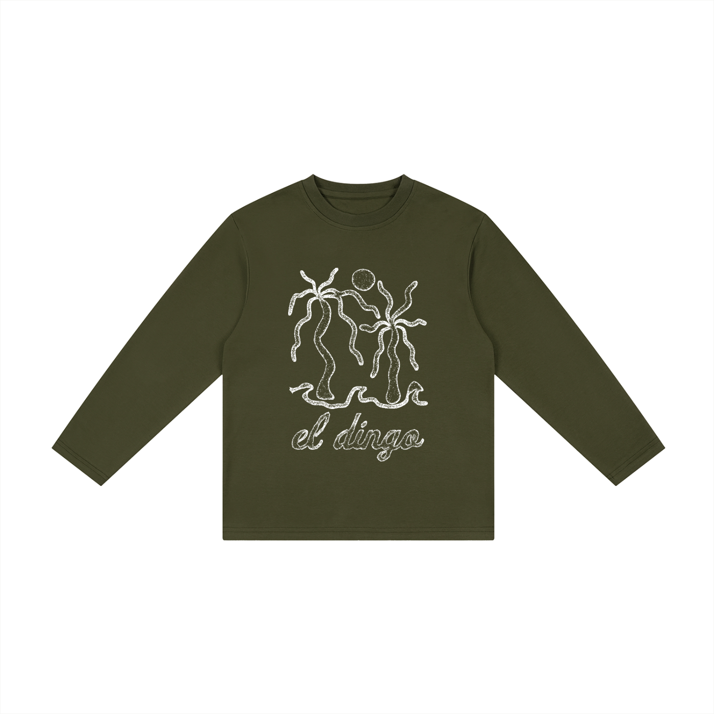 Paradise Kid's Drop Shoulder Long Sleeve T-Shirt - El Dingo