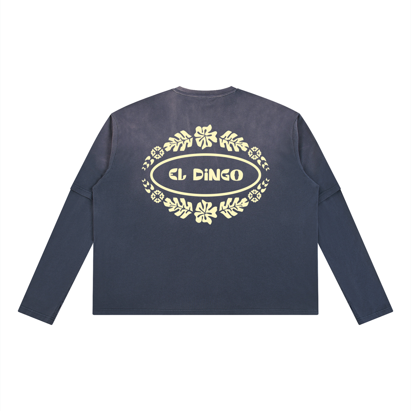 Hibiscus Logo Layered Tee