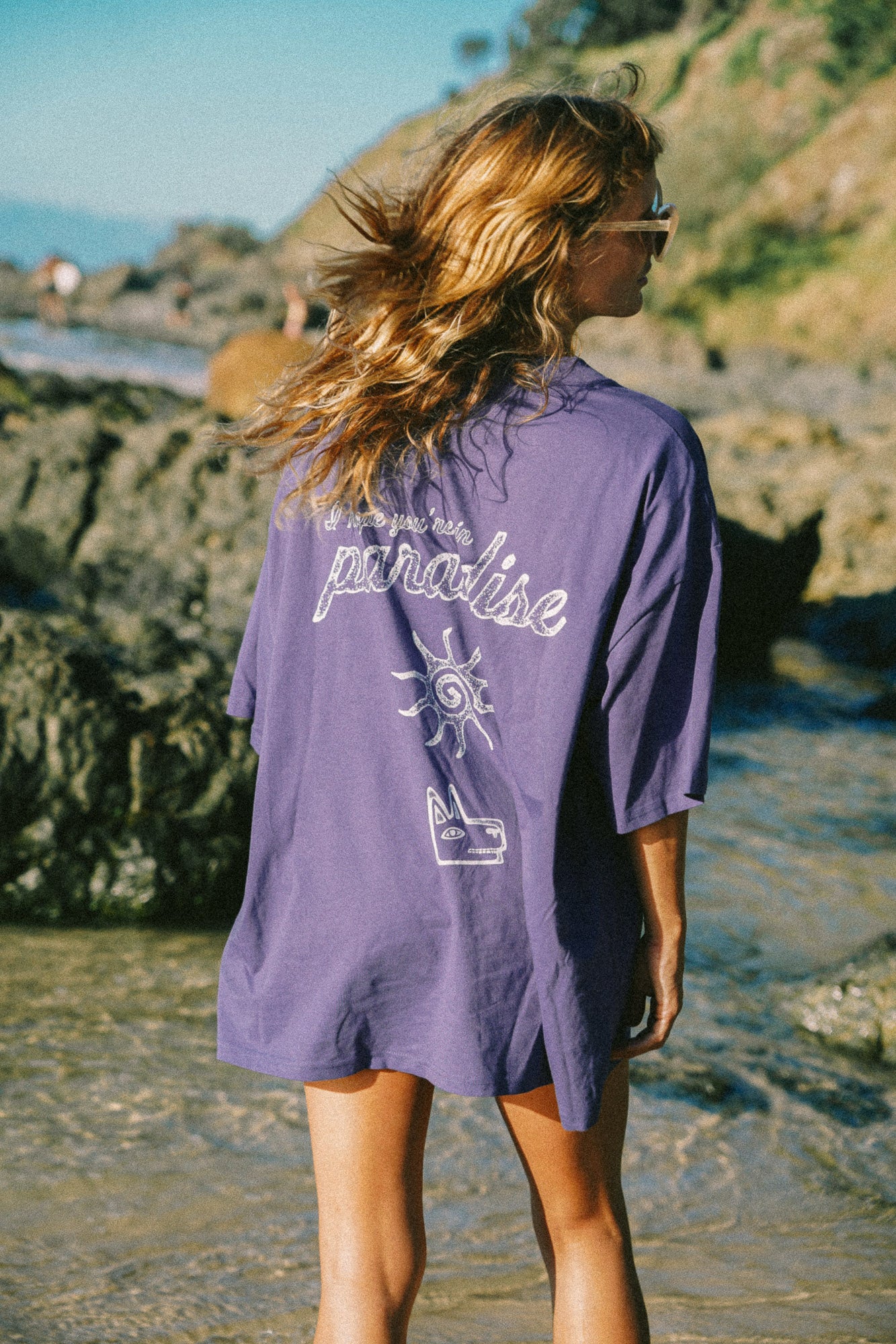 Paradise Oversized Tee - Organic Cotton [PRE ORDER] - El Dingo