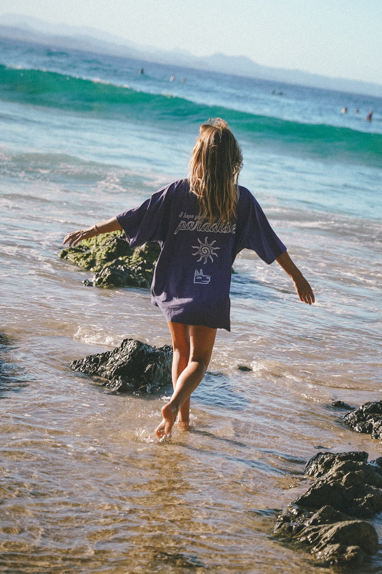 Paradise Oversized Tee - Organic Cotton [PRE ORDER] - El Dingo