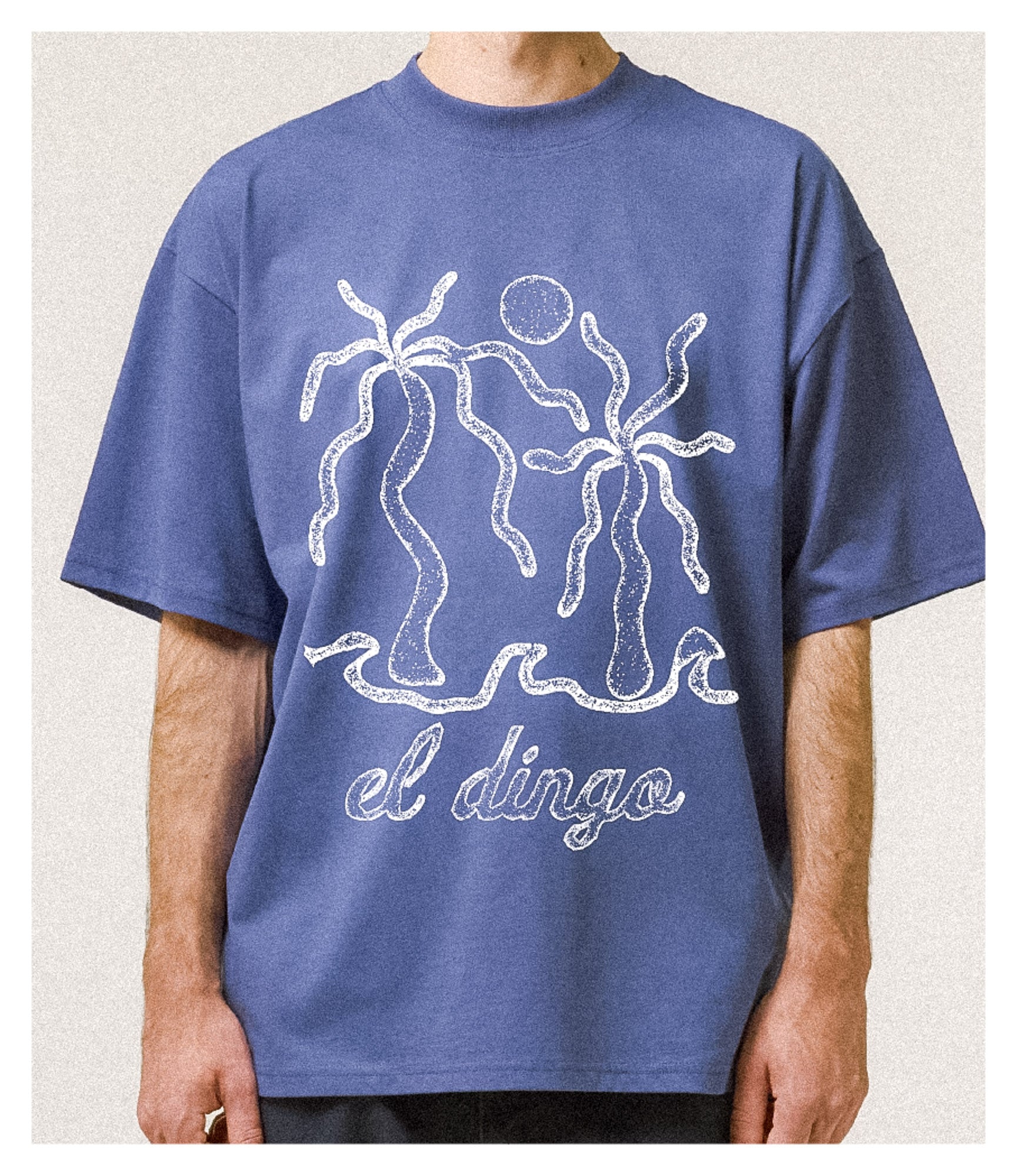 Paradise Oversized Tee - Organic Cotton [PRE ORDER] - El Dingo