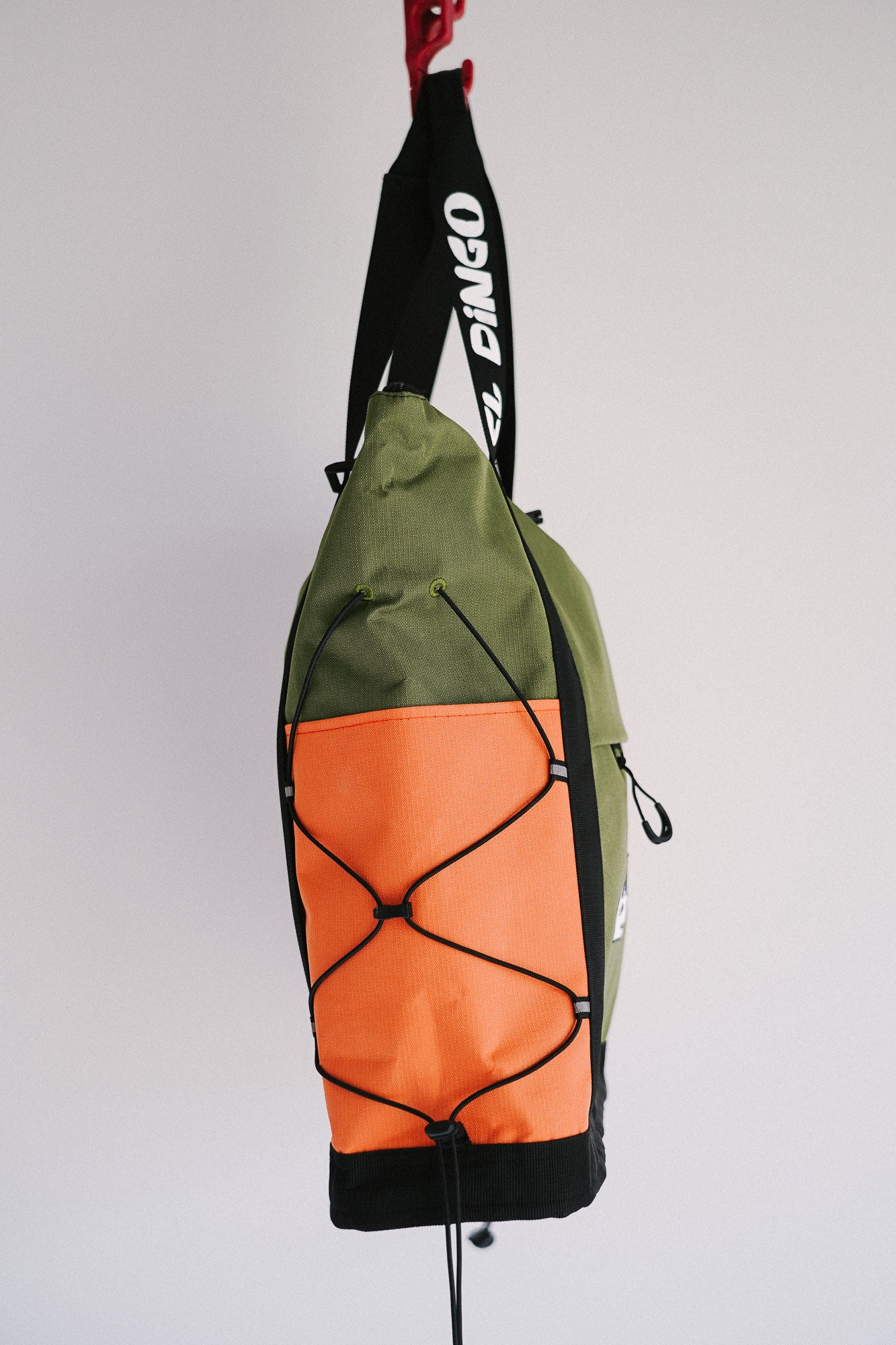 The Adventure Tote in Green + Orange - El Dingo