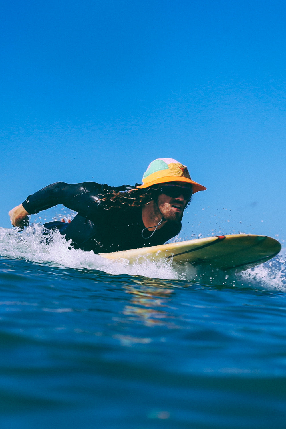Mango Tango Wide Brim Surf Bucket Hat - El Dingo