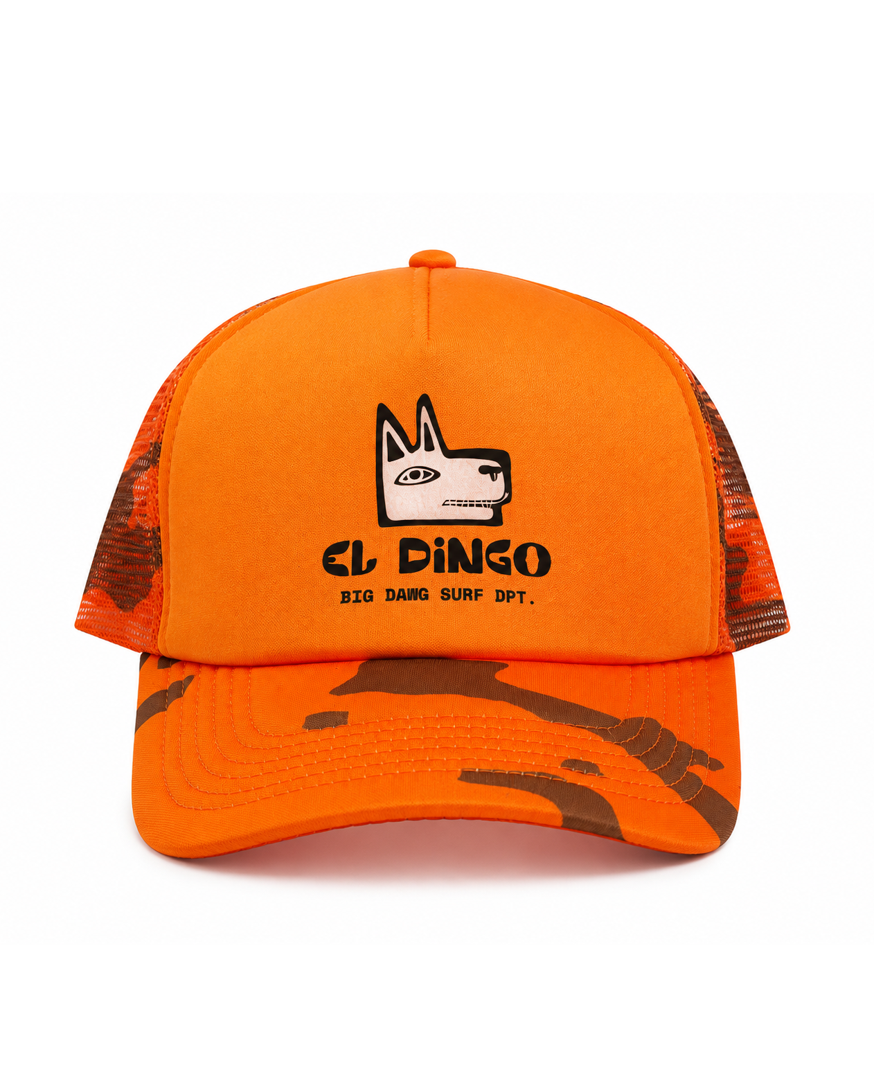 El Dingo Big Dawg Surf Dpt. Trucker Hat