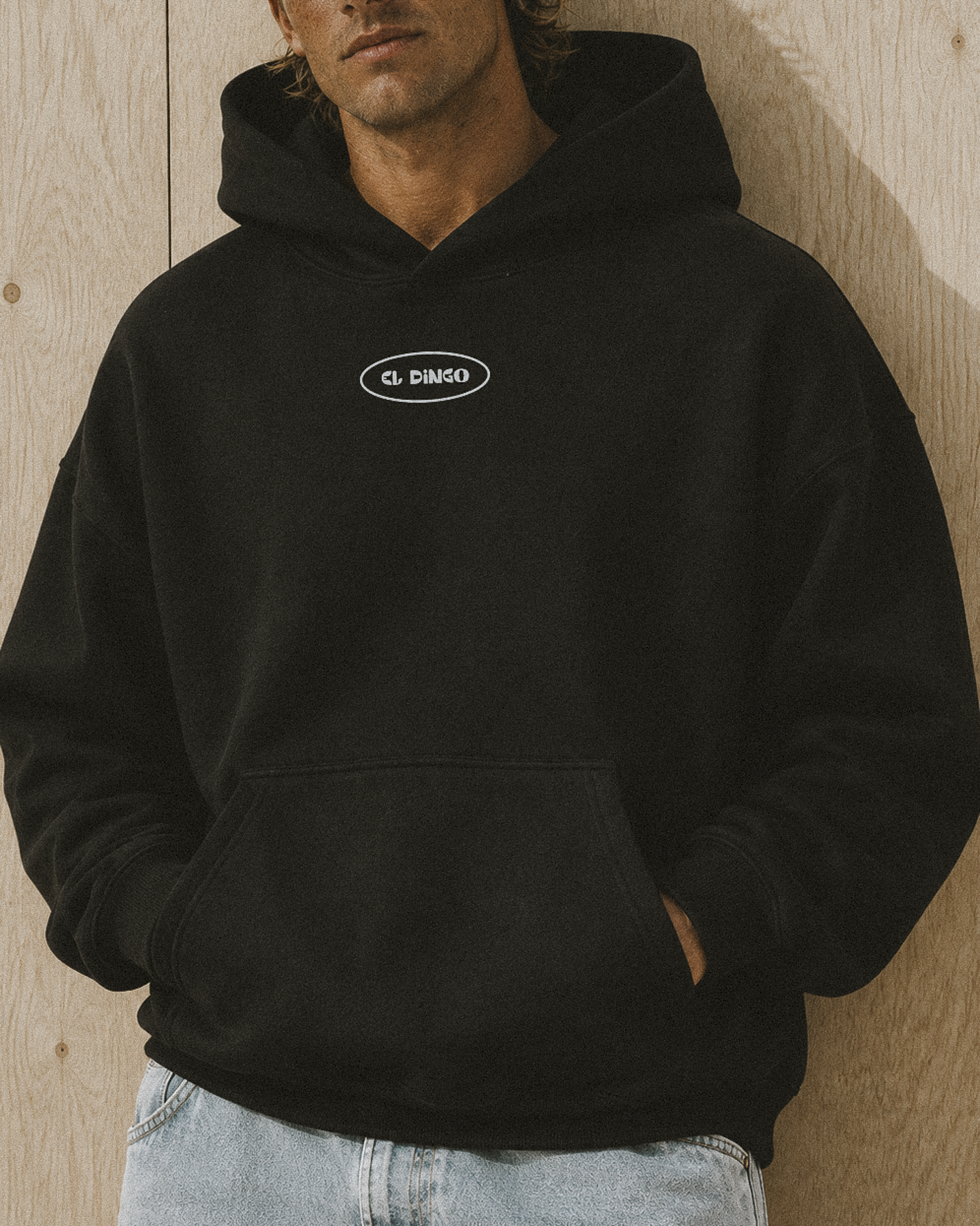Big Dog Oversize Fleeced Hoodie