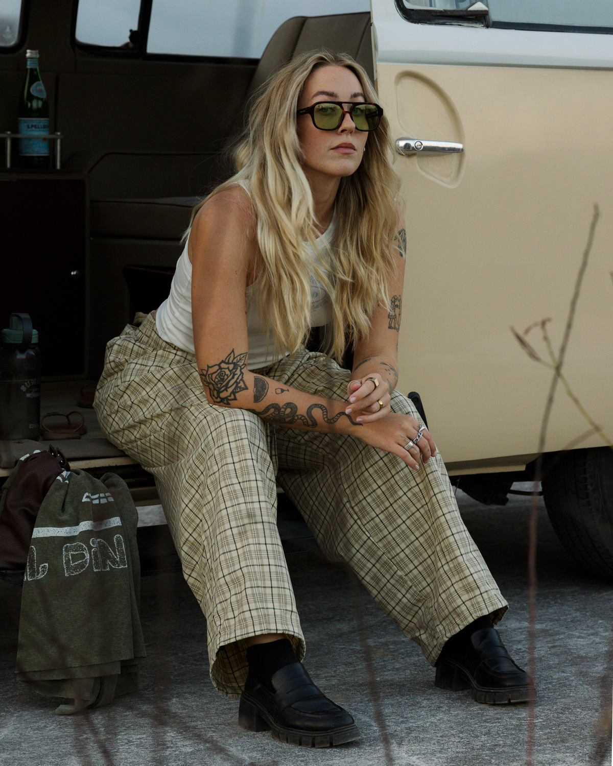 Go Against The Grain Plaid Pants - El Dingo