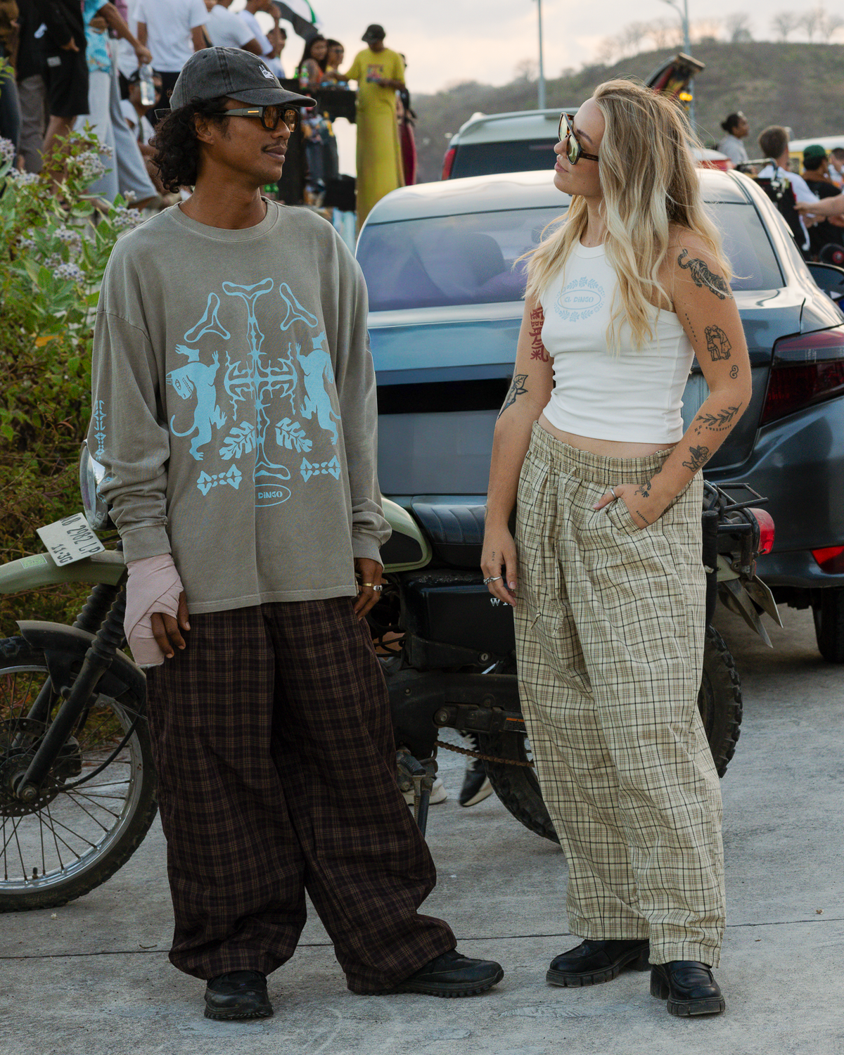 Go Against The Grain Plaid Pants - El Dingo