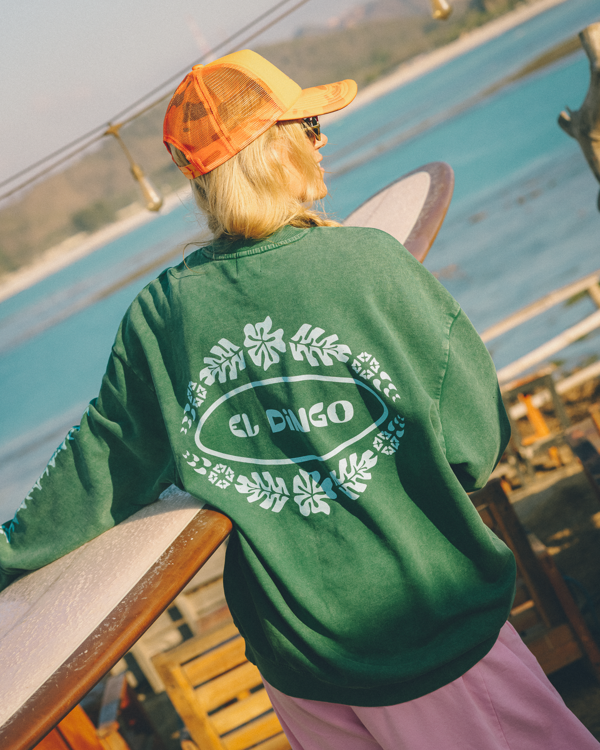 Hibiscus Surf Shop Cotton Jumper