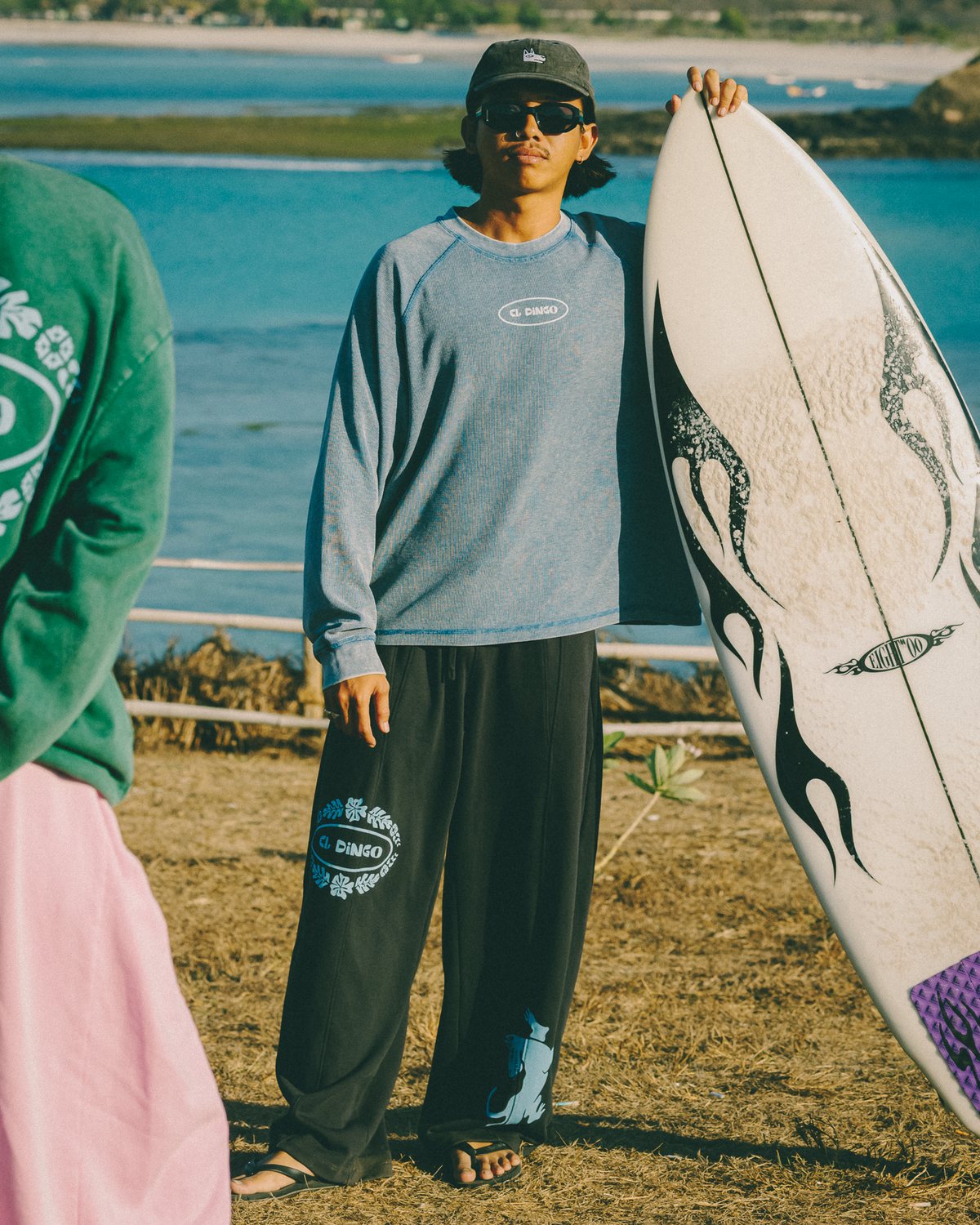Illawarra Panther Wide Leg Panel Sweatpants