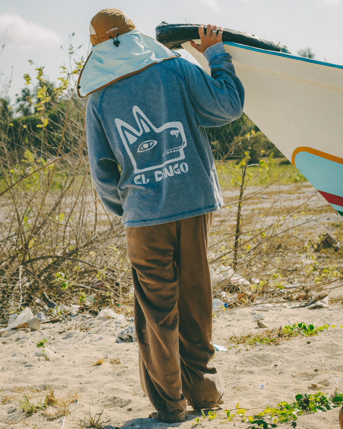 Apres Surf Unisex Barrel Leg Pants - El Dingo