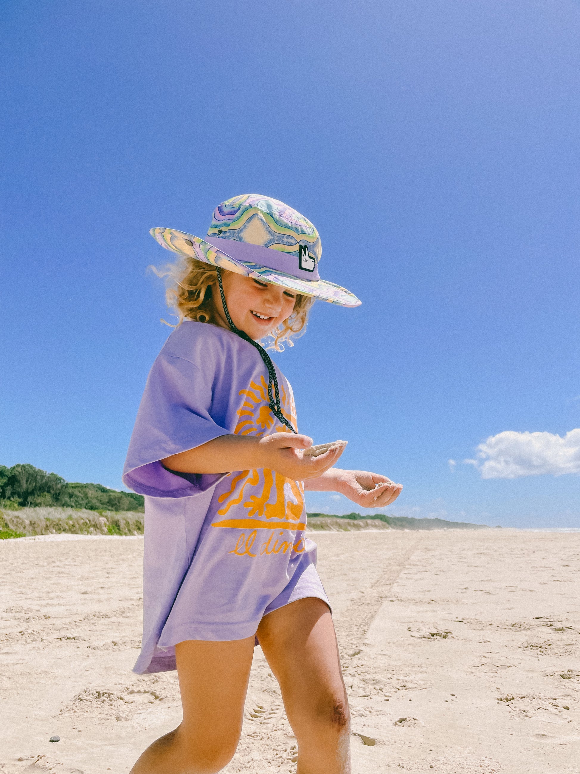 Mr. Dingo Kids Tee - Lilac - El Dingo
