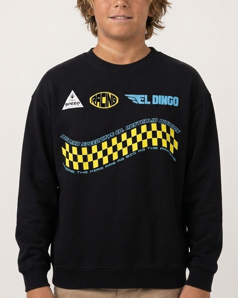 Groms Pit Stop Crewneck - El Dingo